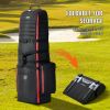 VEVOR Golf Club Travel Bag Golf Luggage Case Cover with Wheels 1800D Oxford - 1800D Oxford Cloth