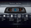 PSC300 Solar Truck Tire Pressure Monitoring Sensor Six tire pressure control safety alarm Digital tire pressure monitoring system, built-in tire press