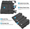 Molle Open Top Double Triple Mag Pouch - Black - Triple