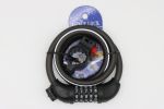 5 Digit Coiling Bike Cable Lock - Black