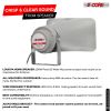 5 CORE 6" x 10" Outdoor PA Horn Loudspeaker 20 Watt RMS (200W PMPO) Loud Sound Megaphone Driver Horns w 400Hz-5KHz Frequency 8 Ohm Waterproof Weatherp