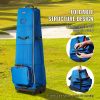 VEVOR Golf Club Travel Bag Golf Luggage Case Cover with Wheels 1200D Oxford - 1200D Oxford Cloth