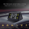 PSC280 Solar Monitor Solar Digital TMPS, External Tire Pressure Monitoring System 280mAh 4.0-inch TFT Bluetooth 5.0 Tire Pressure Monitoring Solar Car